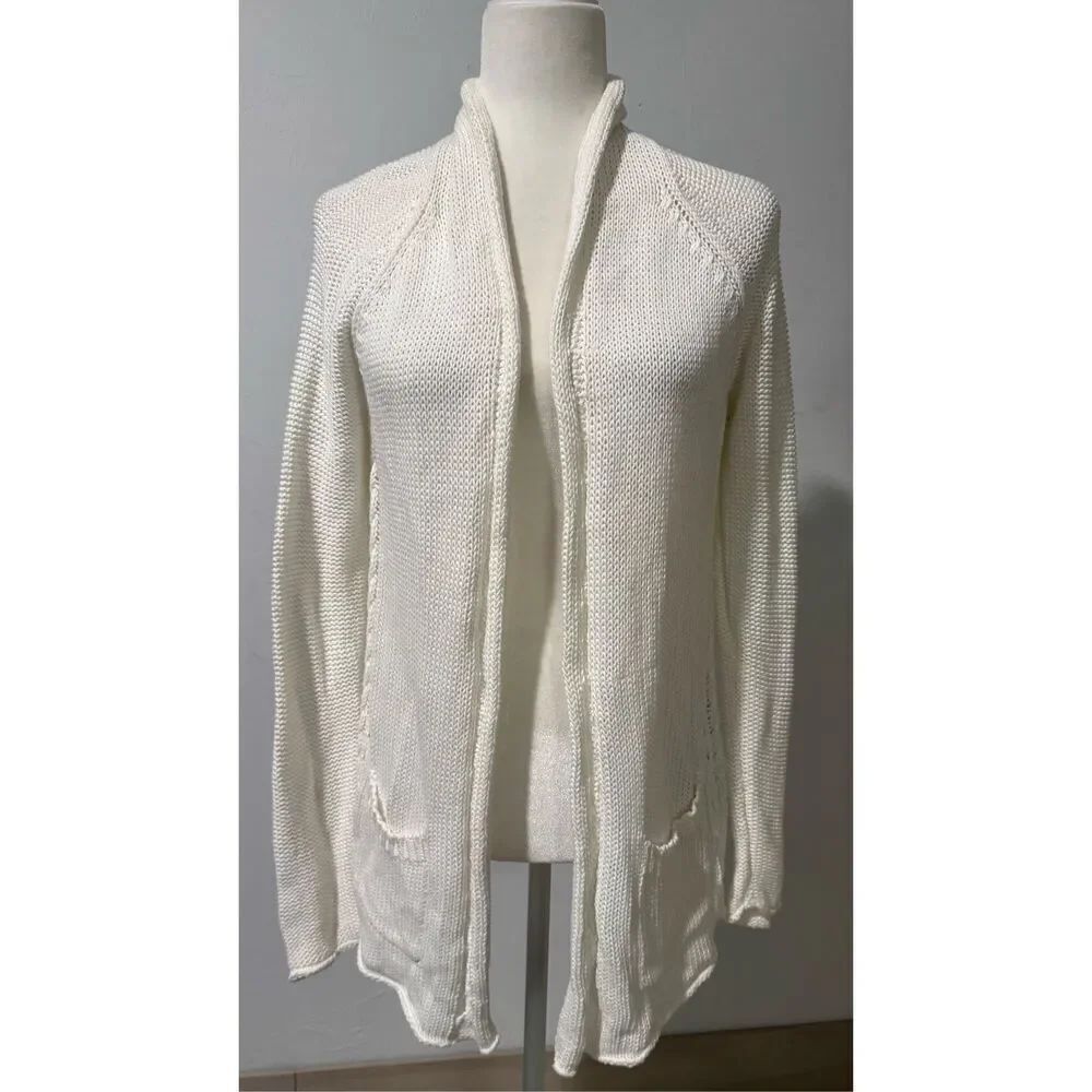 Lilly Pulitzer knit open front sweater M